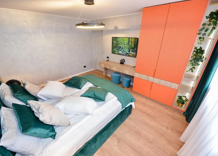 Star Dust - Exclusive One Bedroom 아파트 부쿠레슈티